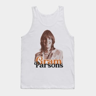 Gram Parsons // Outlaw Country Cosmic Americana Tribute Tank Top